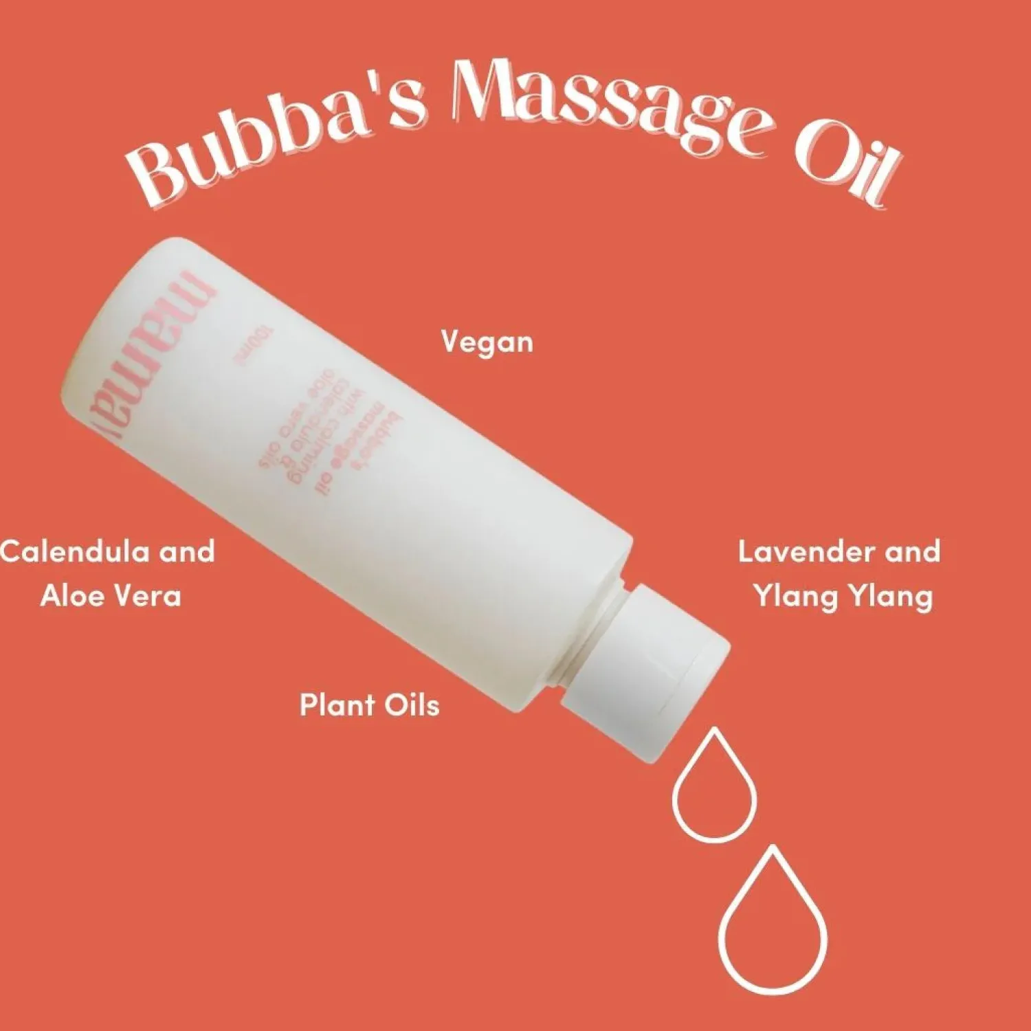 Outlet Mamave Bubba's Massage Oil