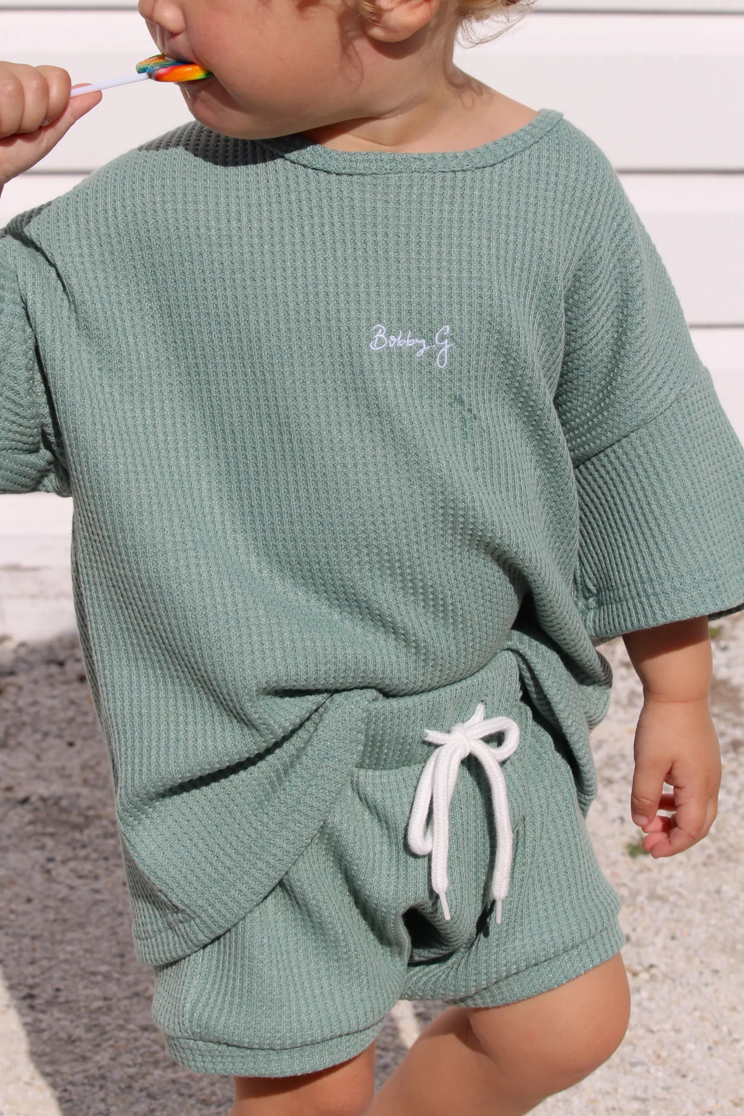 Outlet Bobby G Coby Shorties - Kiwi
