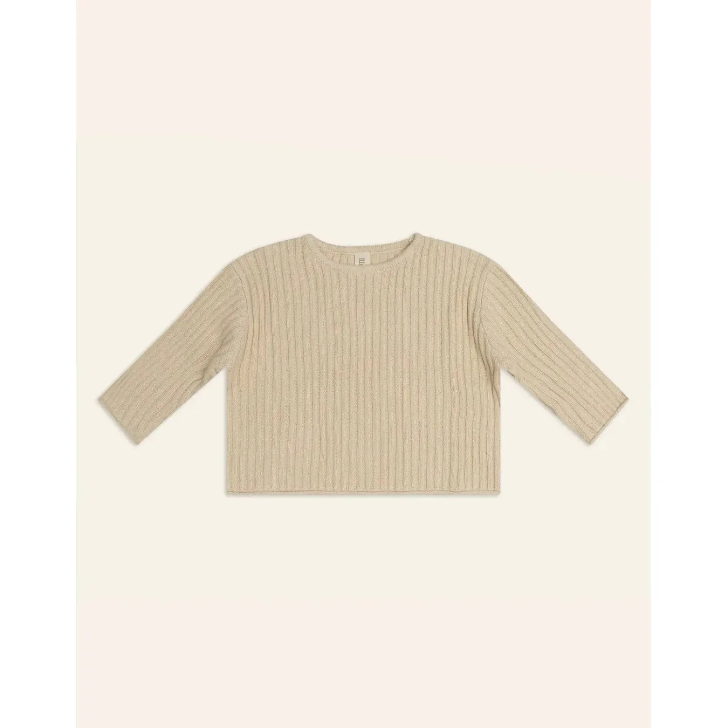 Sale Illoura The Label Essential Knit Jumper - Biscuit