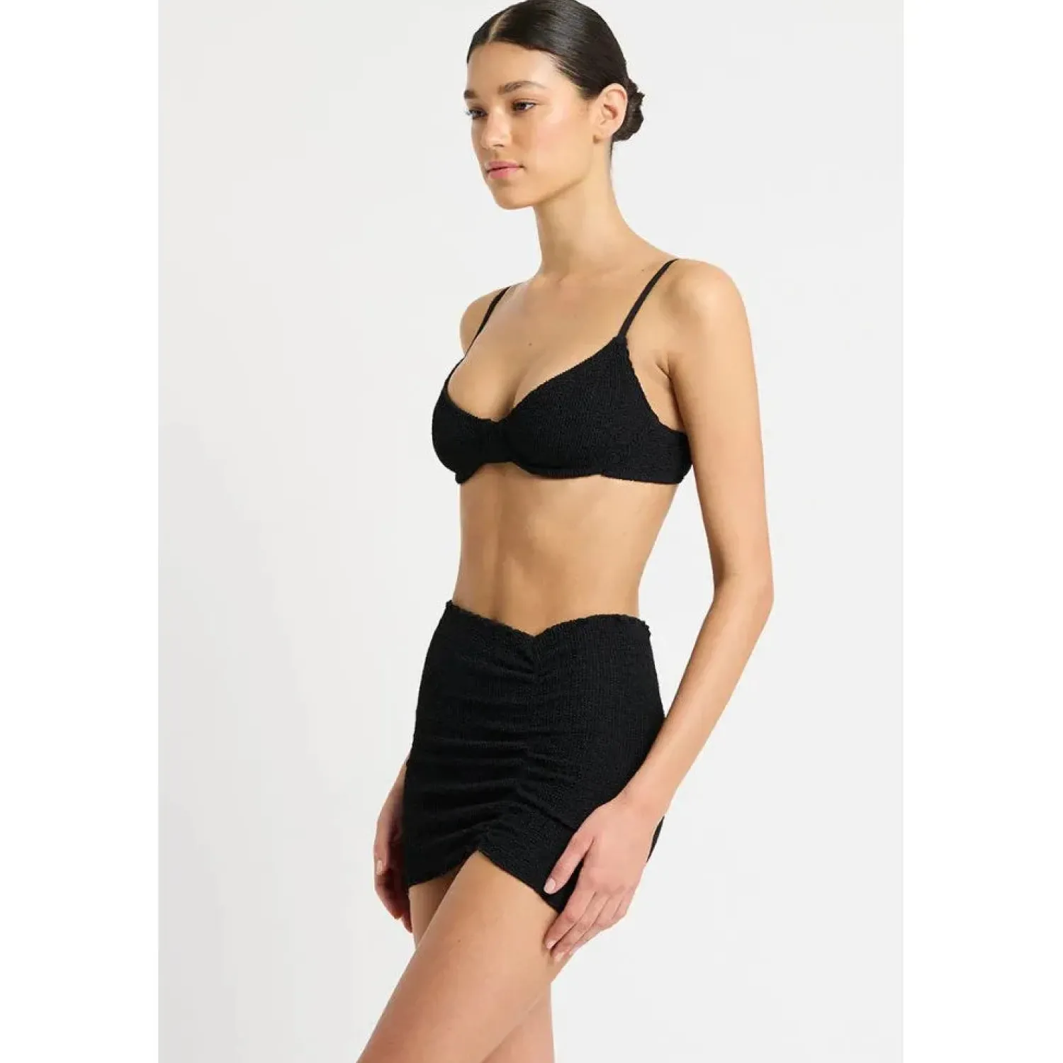 New Bond-Eye Swim Gracie Balconette - Black Eco