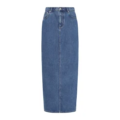 Outlet Nude Lucy Organic Denim Maxi Skirt - Vintage Blue