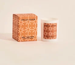 Discount Celia Loves Rose + Tonka Bean Candle