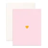 Discount Fox & Fallow Tiny Heart Greeting Card