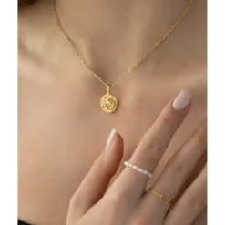 Online Slani Zodiac Necklace 18inch