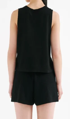Sale Nude Lucy Zosia Knit Tank - Black