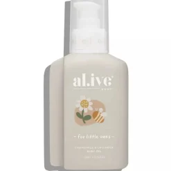 Discount Al.ive Body Baby Oil - Chamomile & Lavender