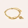 Hot We Are Emte Beloved Bracelet In Gold Plated