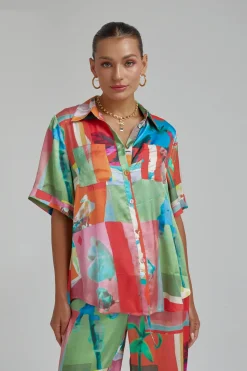 Clearance Summi Summi Big Shirt - Royal Montage