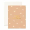 Discount Fox & Fallow Birthday Palmetto (White Fern) Greeting Card