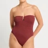 Bond-Eye Swim Blake One Piece - Carmine