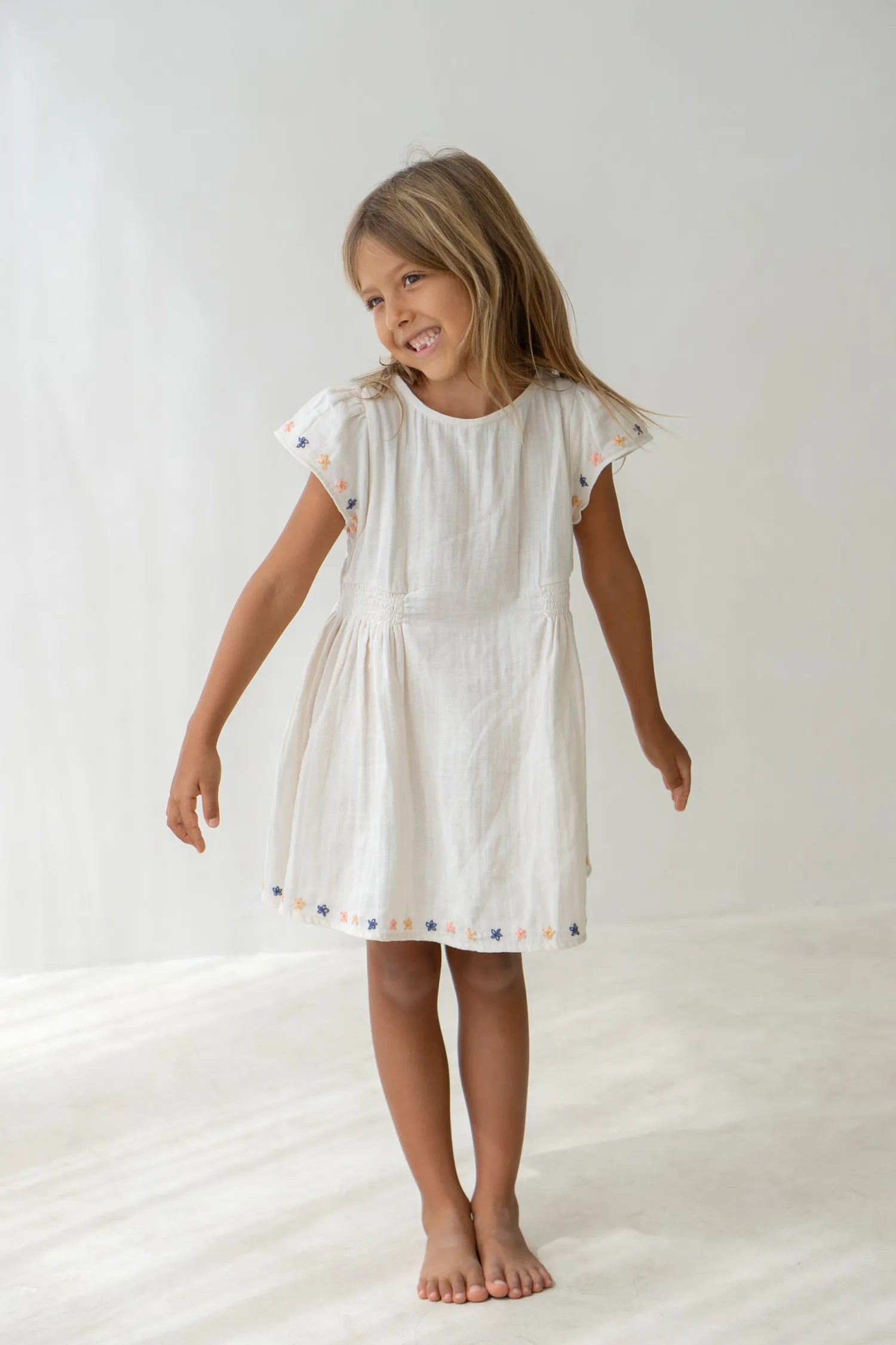 Clearance Illoura The Label Blossom Dress - Embroidered