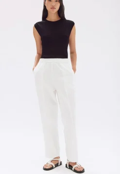 Hot Assembly Label Bria Pant - Antique White