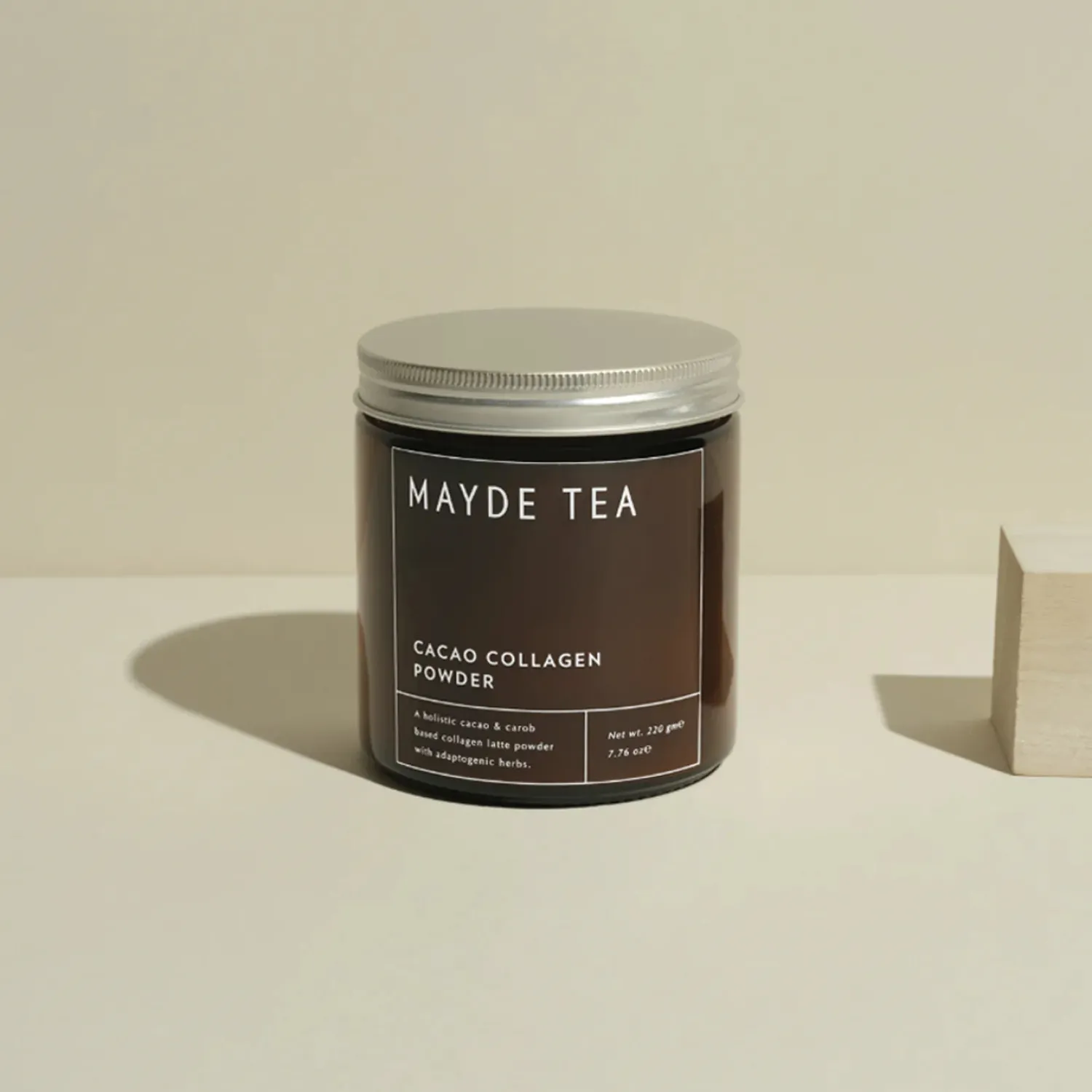 Outlet Mayde Tea Cacao Collagen Powder
