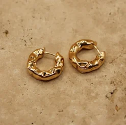 Discount Love From Lilou Chloe Earrings - Gold
