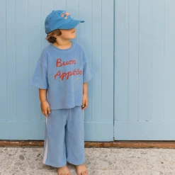 Online Golden Children Ciao Tutti Relaxed Pants Terry Towel - Pool Blue