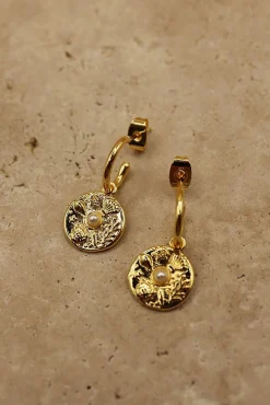 Love From Lilou Cove Earrings - Gold