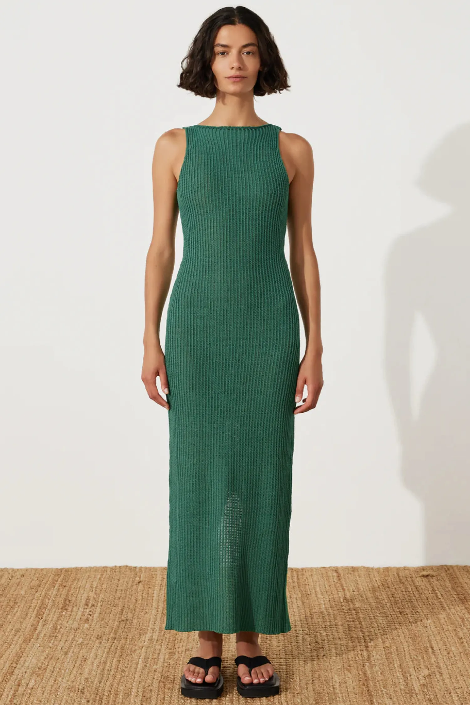 Best Zulu & Zephyr Emerald Crochet Dress