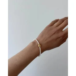 New Epona Studios Gold Pebble Bracelet