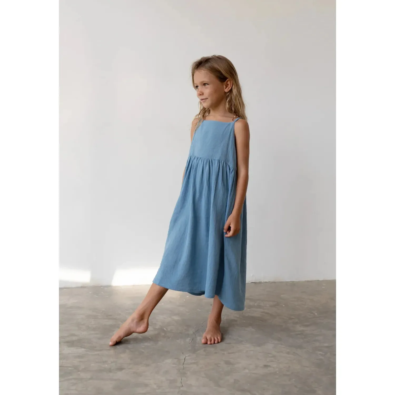 Discount Illoura The Label Field Dress - Cornflower