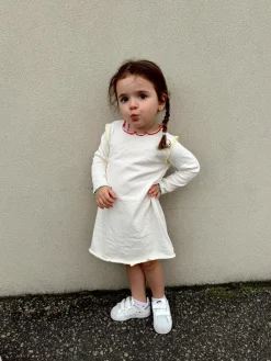 Sale Tiny Trove Florence Rib Long Sleeve Dress