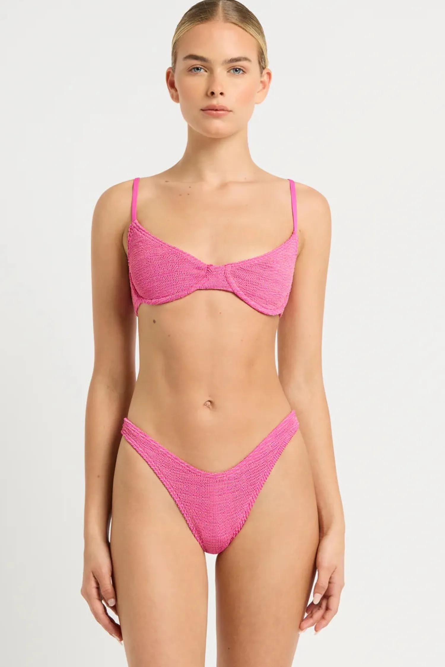 Discount Bond-Eye Swim Gracie Balconette - Wildberry Lurex