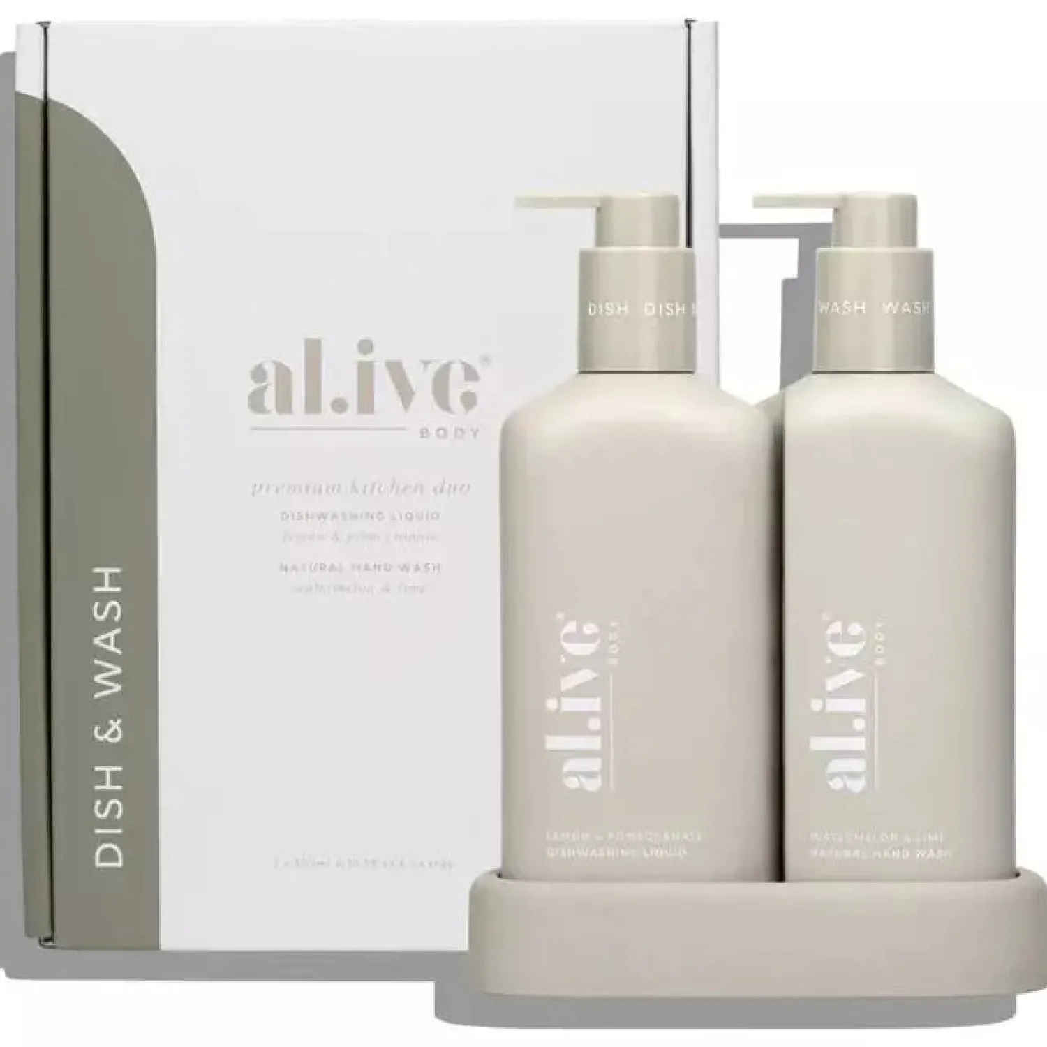 Hot Al.ive Body Hand Wash & Dishwashing Liquid Duo