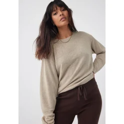 Sale Arcaa Movement Hugo Long Sleeve Tshirt - Taupe