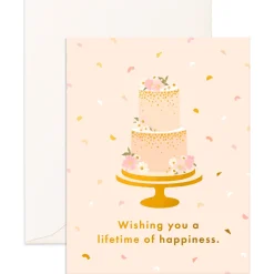 Outlet Fox & Fallow Lifetime Of Happiness Greeting Card