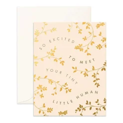 Hot Fox & Fallow Little Human Vines Greeting Card