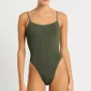 Bond-Eye Swim Low Palace One Piece - Khaki