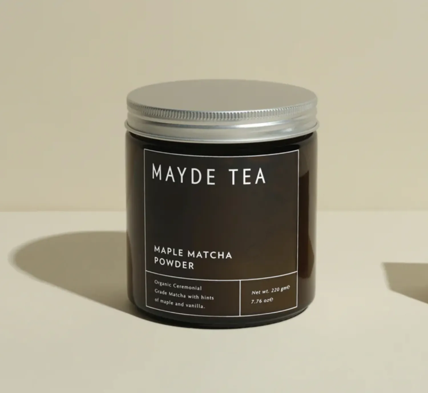 Hot Mayde Tea Maple Matcha Powder