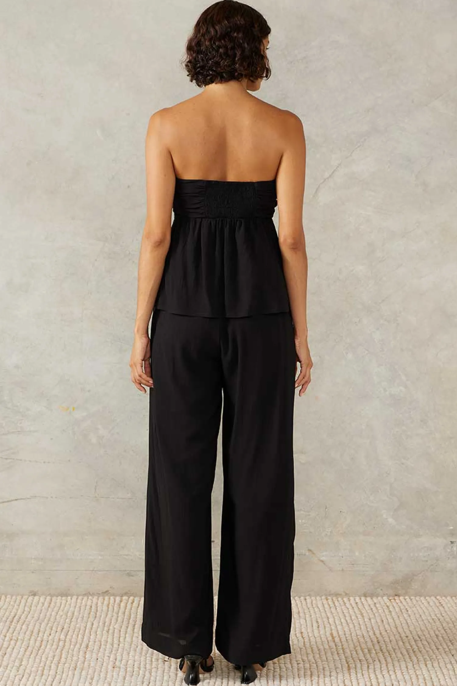 Sale Mon Renn Marseille Strapless Top - Black