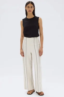 Best Assembly Label Matera Stripe Pant