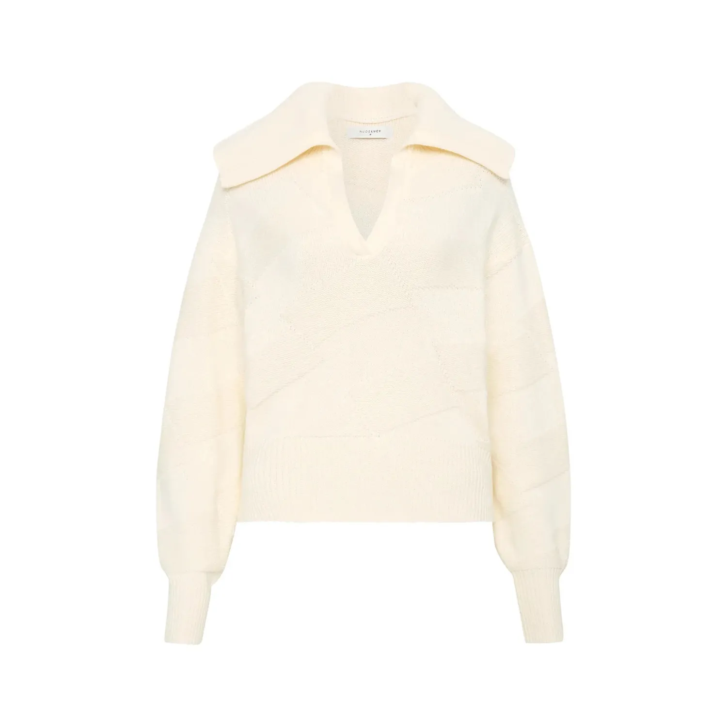 Nude Lucy Addison Rugby Knit - Cloud