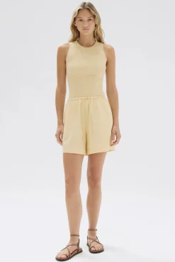 Hot Assembly Label Philipa Poplin Short - Pannacotta