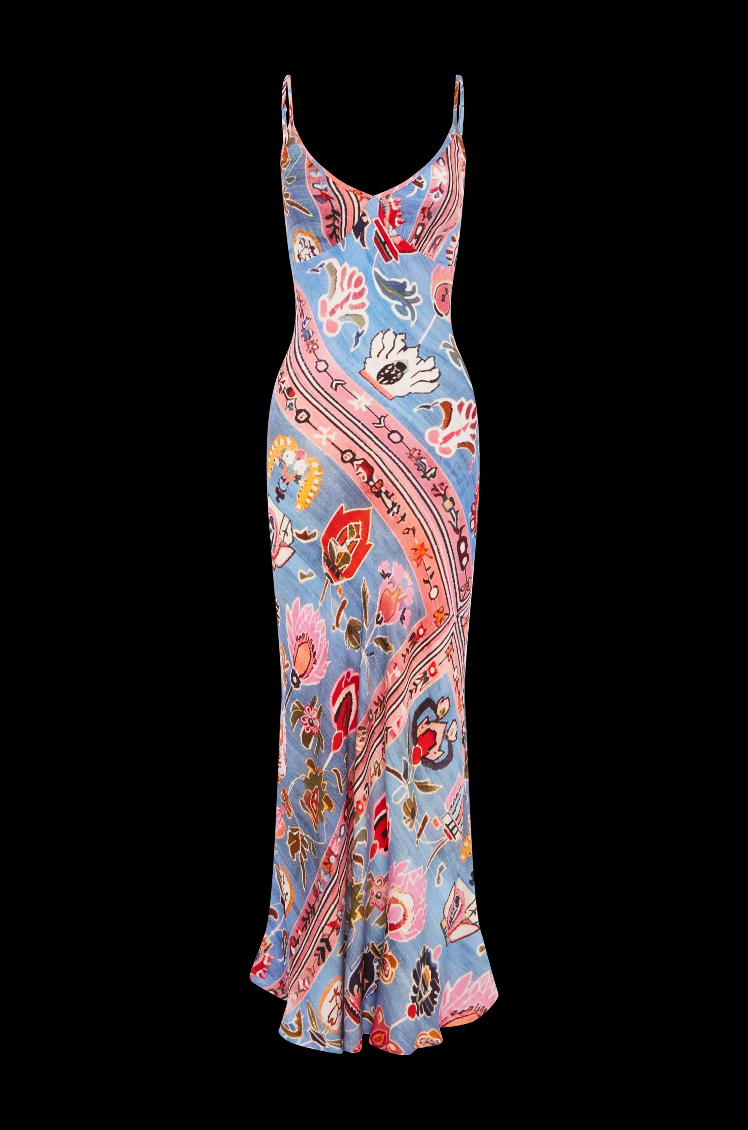 Best Kinga Csilla Saguaro Jamey Triangle Slip Maxi