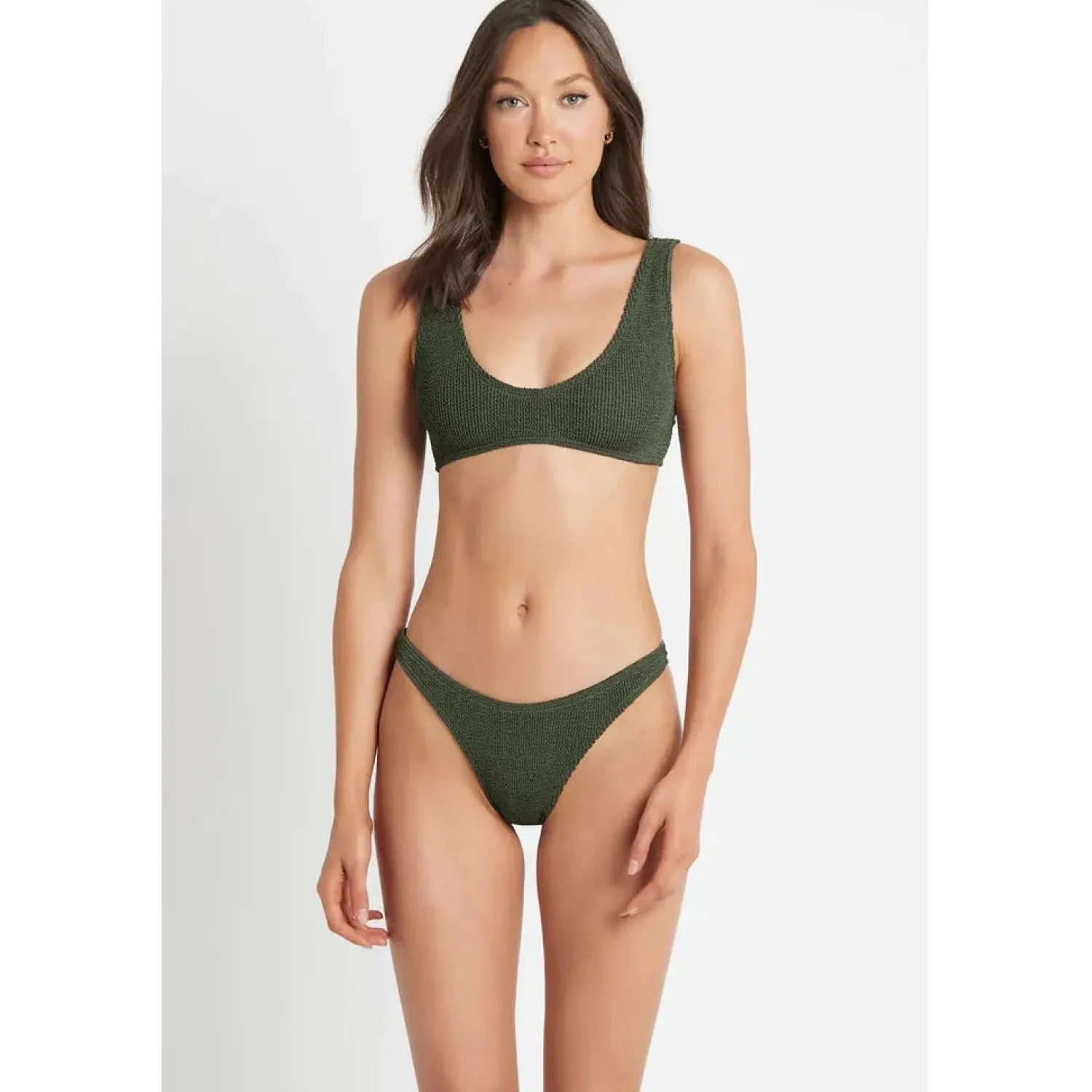 Bond-Eye Swim Scout Crop Eco - Khaki