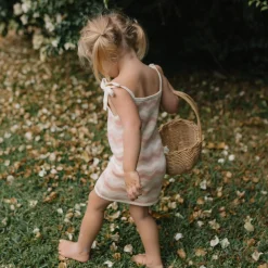 Clearance Golden Children Seashore Knit Dress - Strawberry & Cream