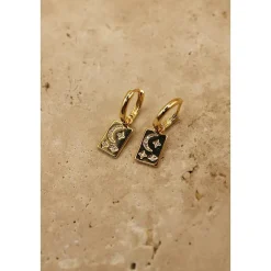 Sale Love From Lilou Stardust Earrings - Gold
