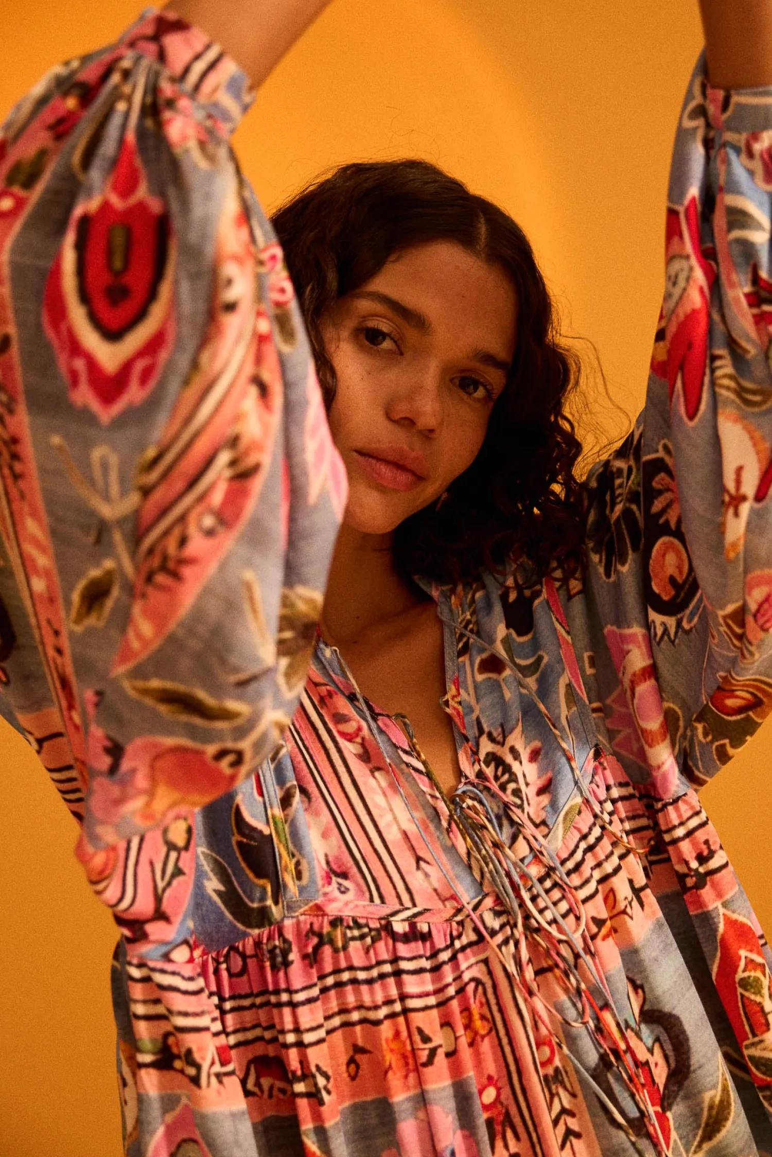 Kinga Csilla Suguaro Marrakech Mini Dress