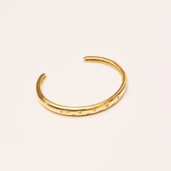 Clearance We Are Emte Twinkle Cuff Bracelet In Gold Plated + Crystal
