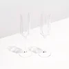 Clearance FAZEEK Wave Flute Set Of 2 - Clear
