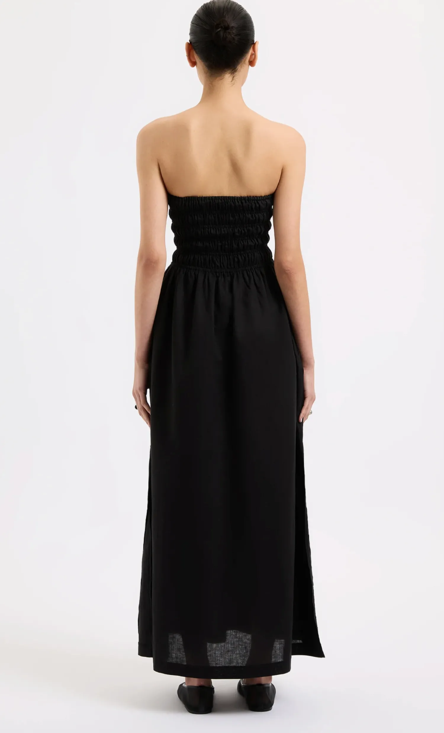 Nude Lucy Zuri Maxi Dress - Black